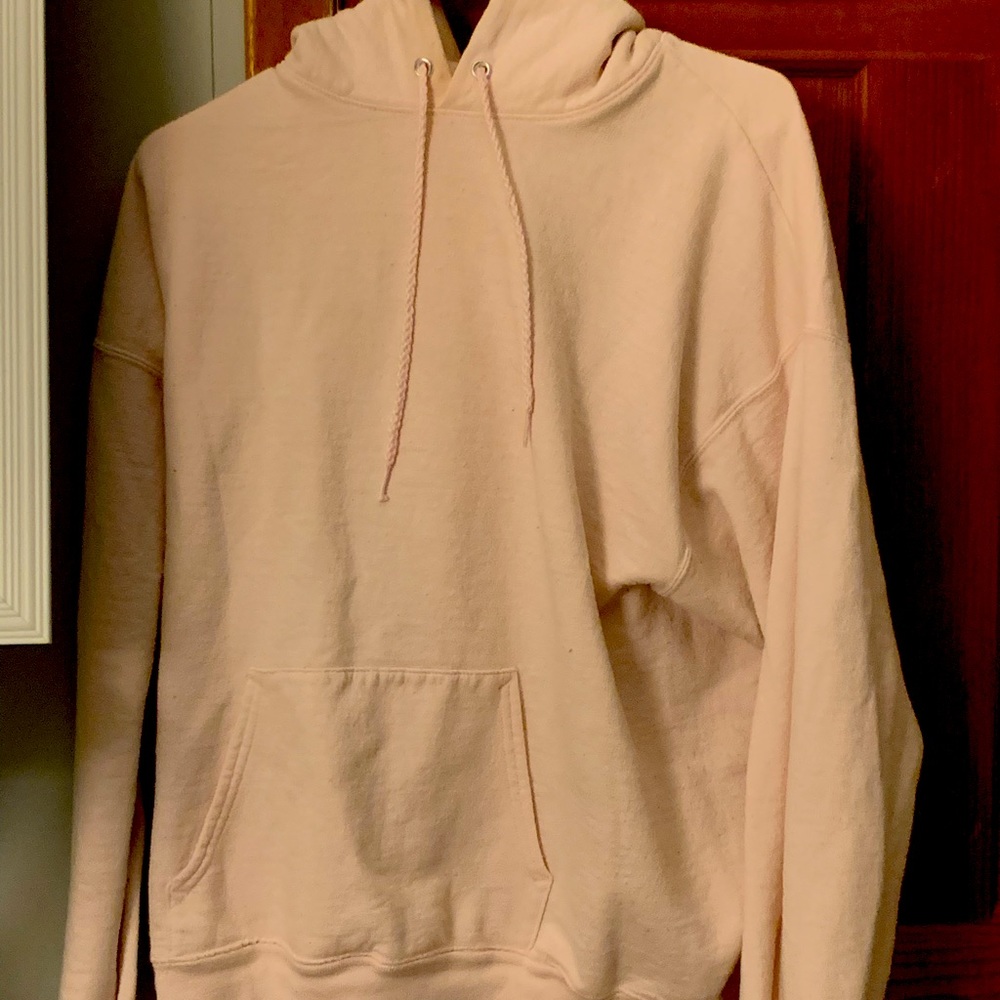 Baby pink hoodie
